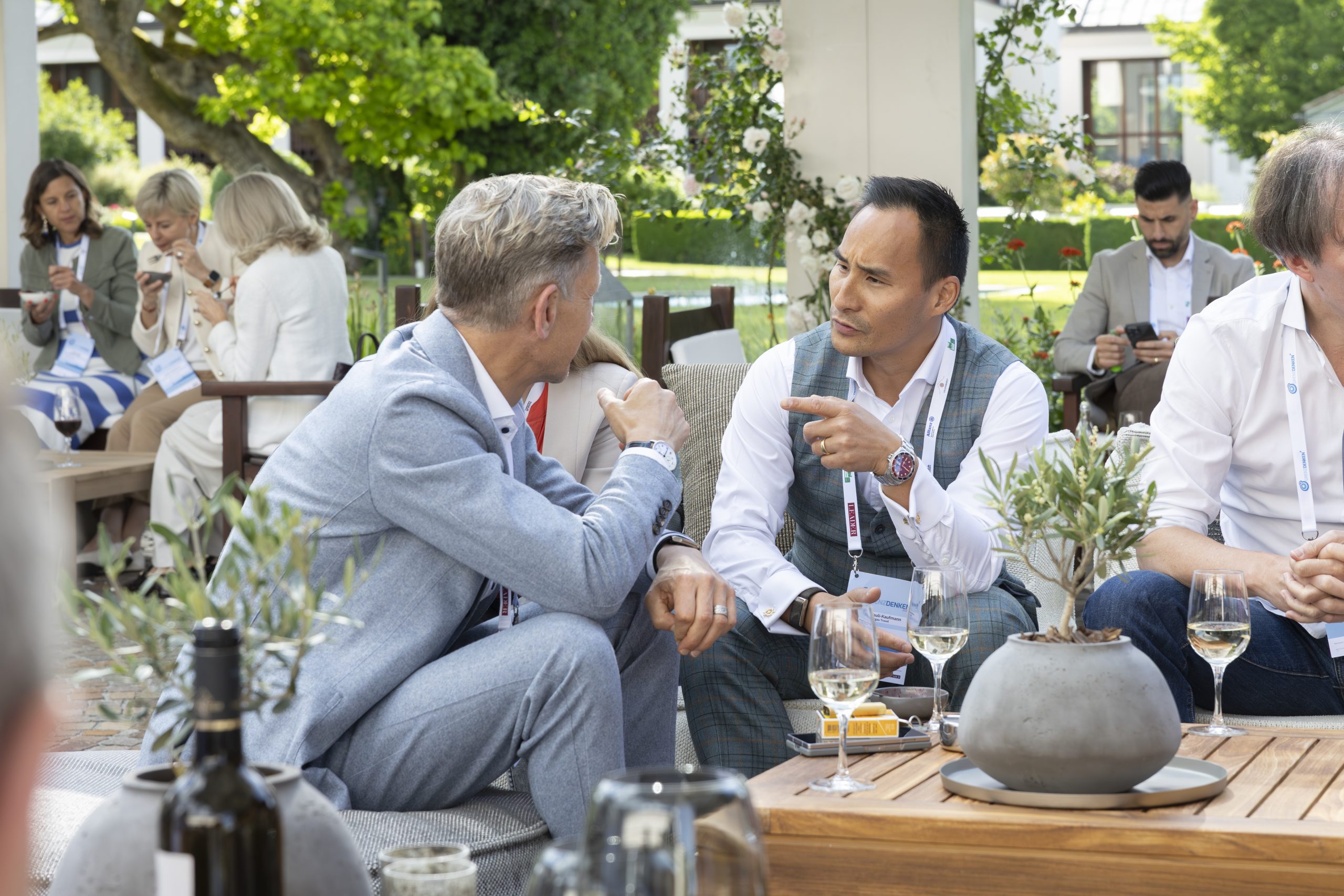 Apéro in der Remise Lounge bei Grenzdenken 2026