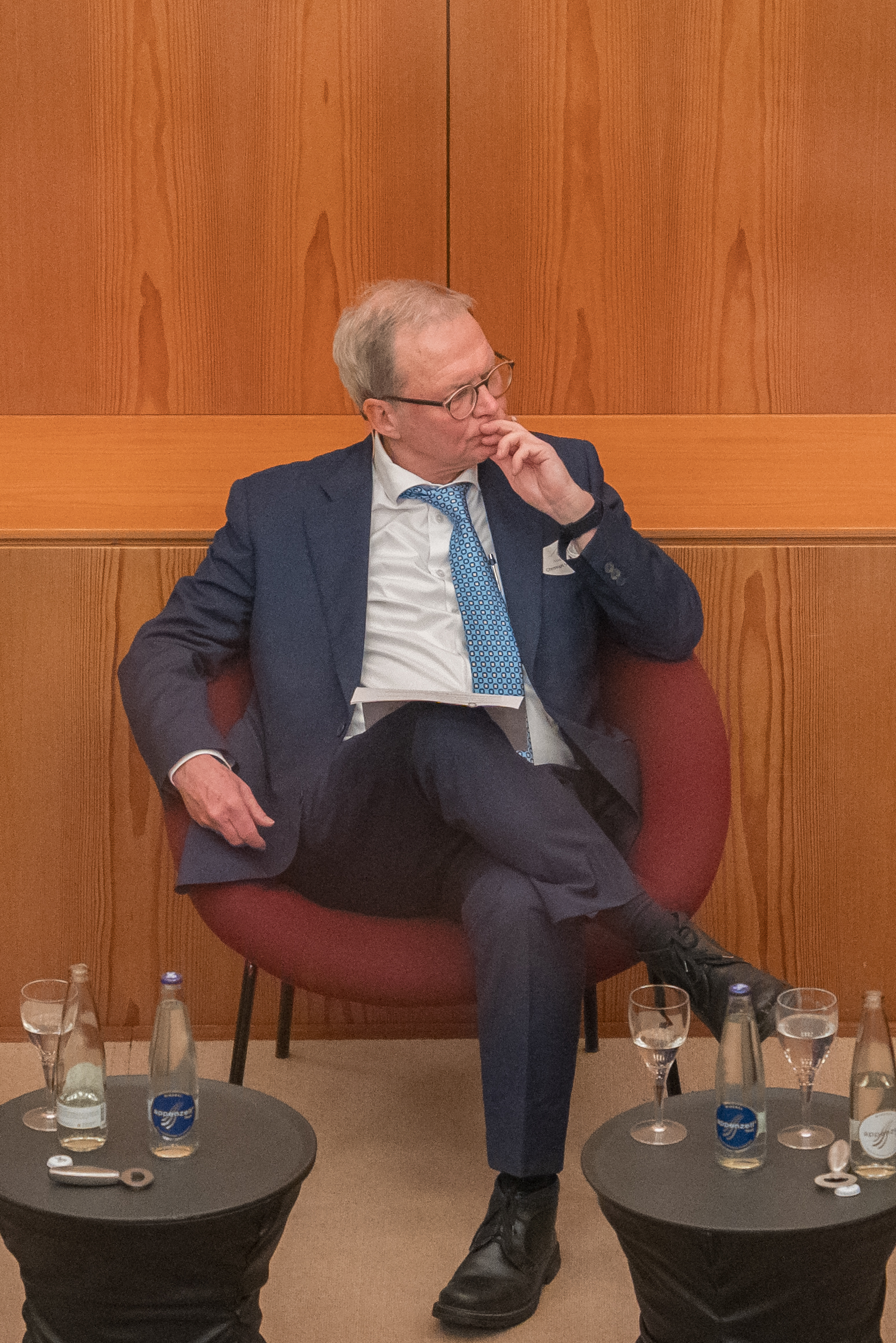 Christoph Vollenweider bei einem Lilienberg Gespräch