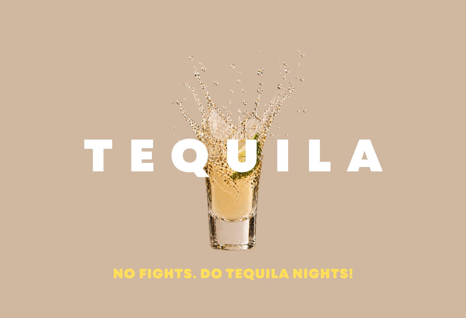 Tequila in der Remise